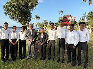 Front office simulation — check-in training