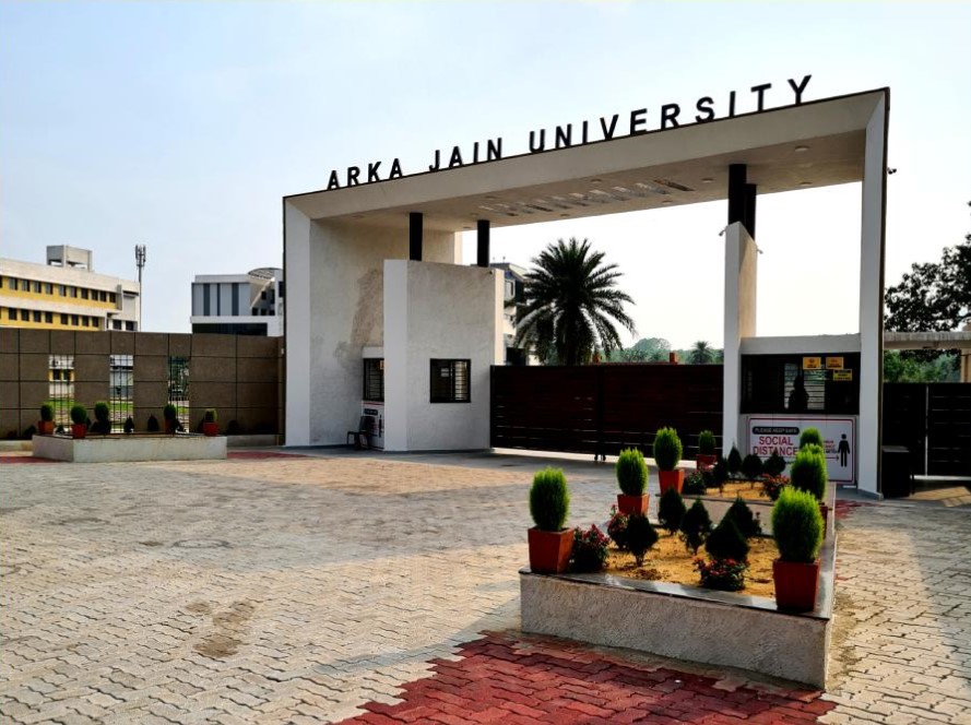 Emversity and Arka Jain University partnership engagement on campus